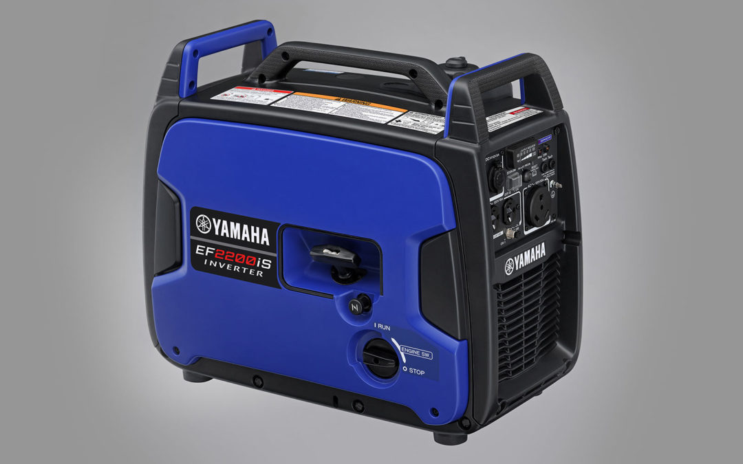 Yamaha Introduces New EF2200iS Portable Generator with Carbon Monoxide Sensor