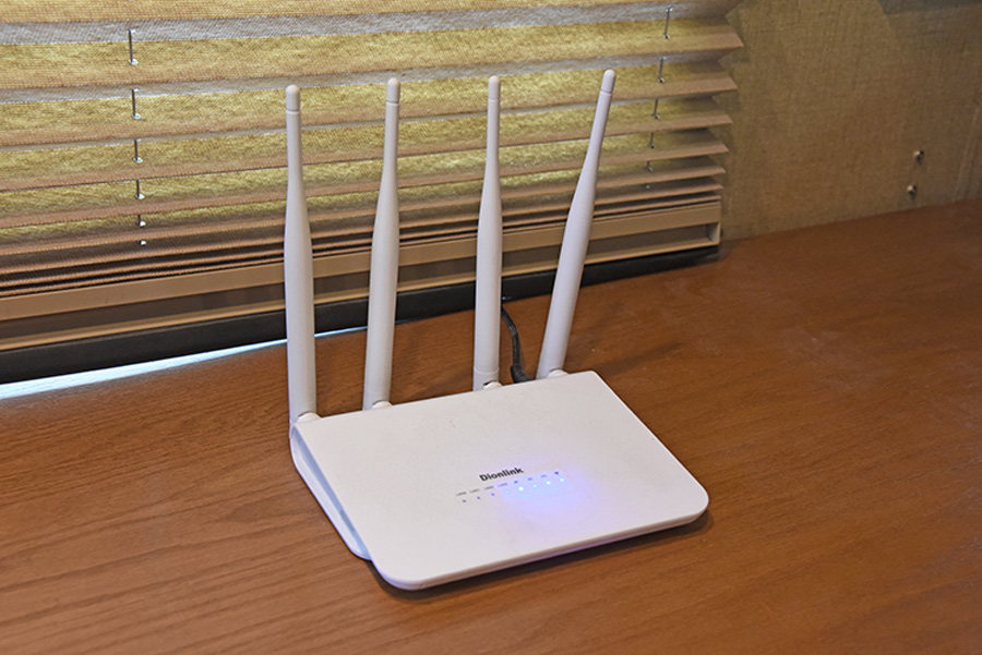 an internet router