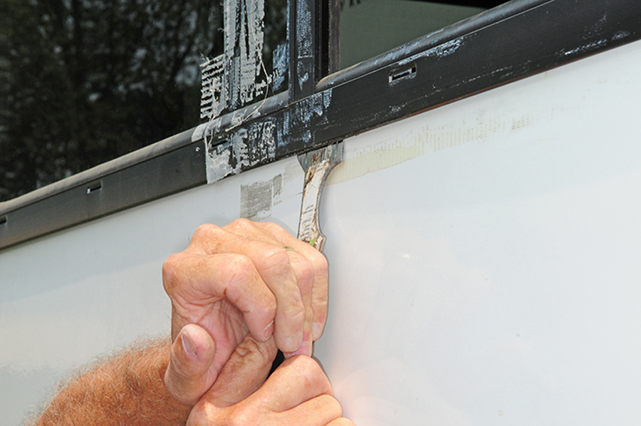 removing the window seal
