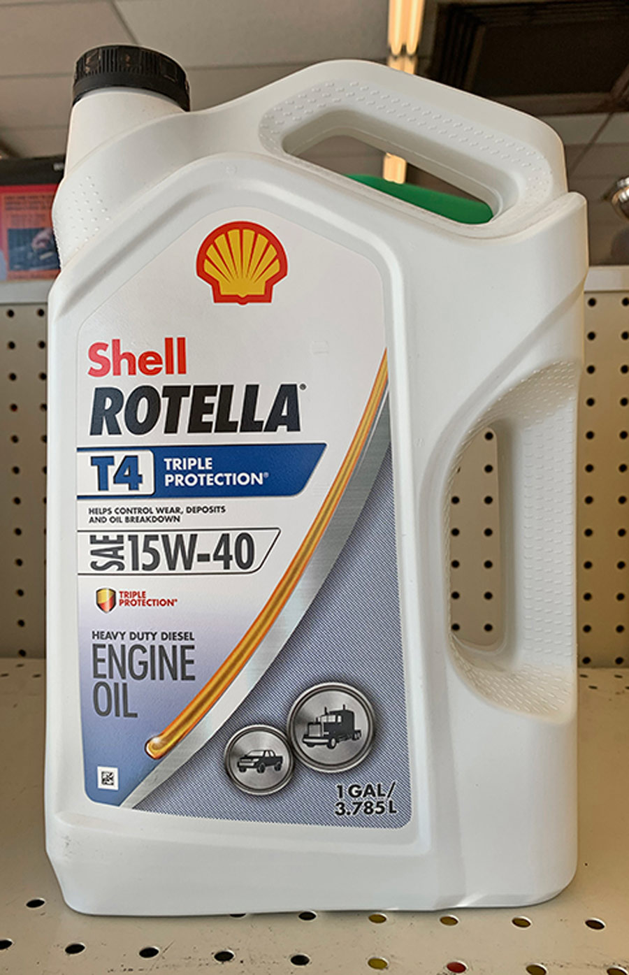 Shell’s popular Rotella brand on the shelf