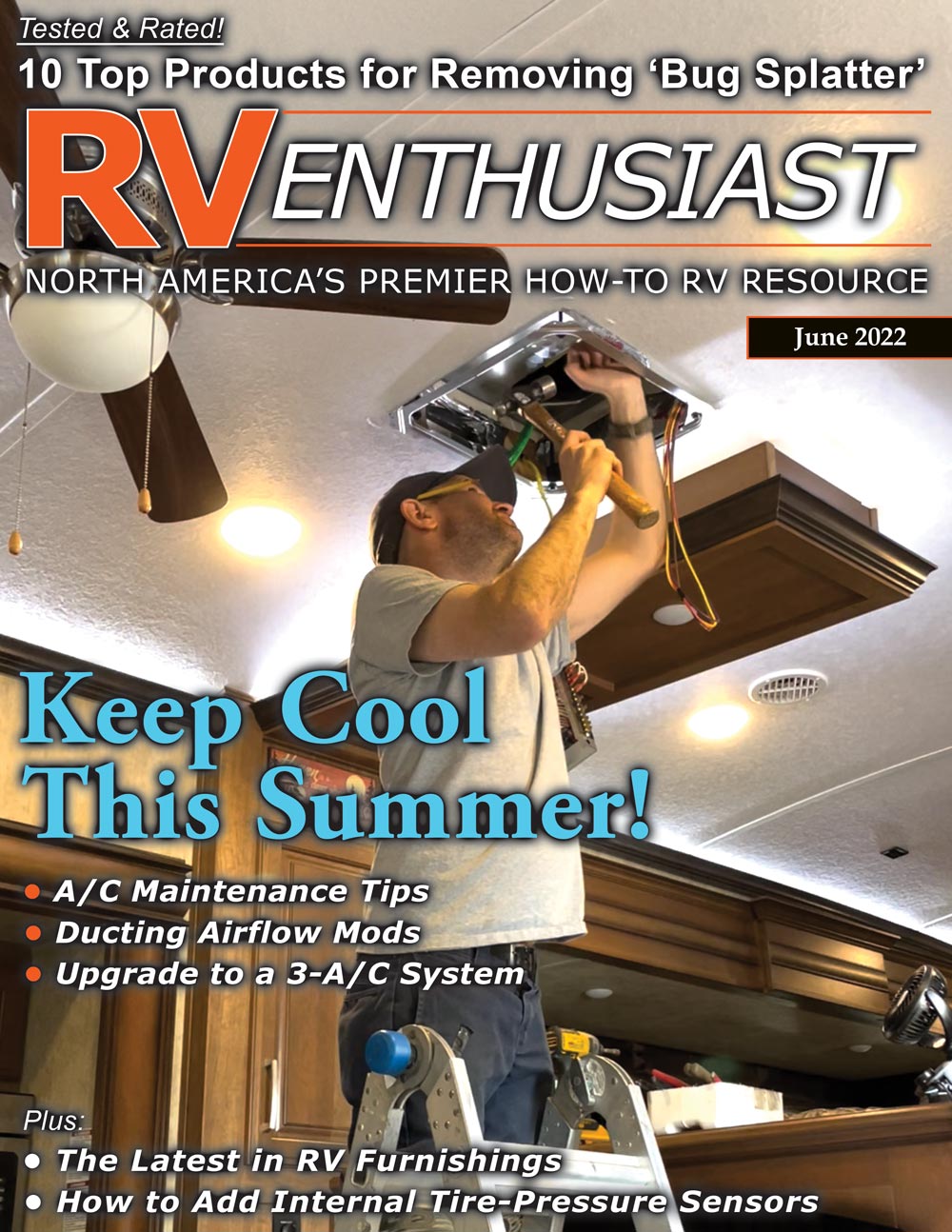 RV Enthusiast June 2022 cover