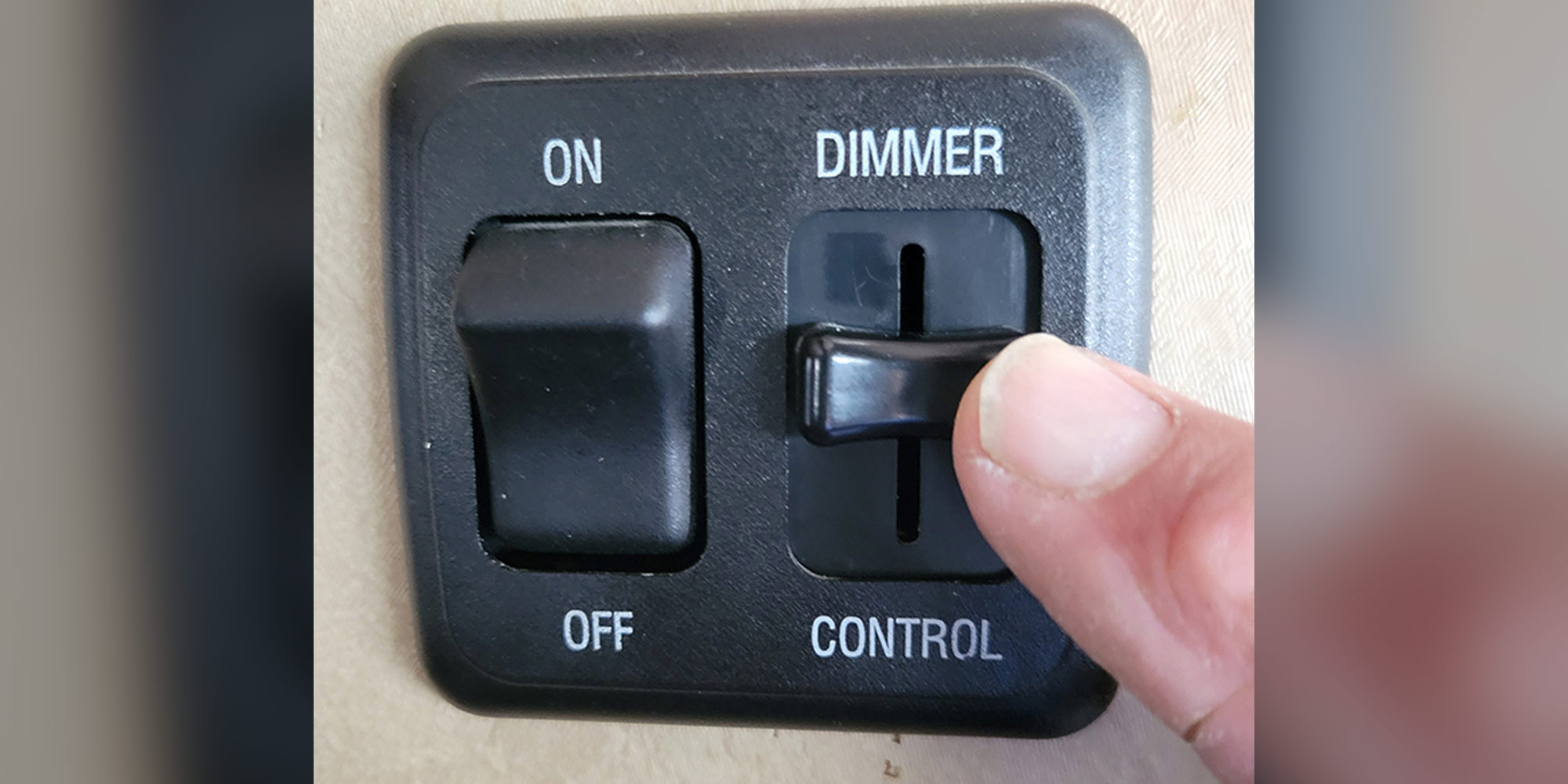rv light dimmer switch