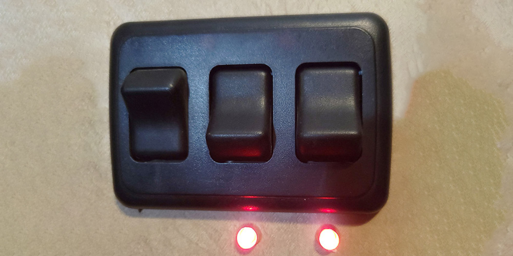rv light switches with leds