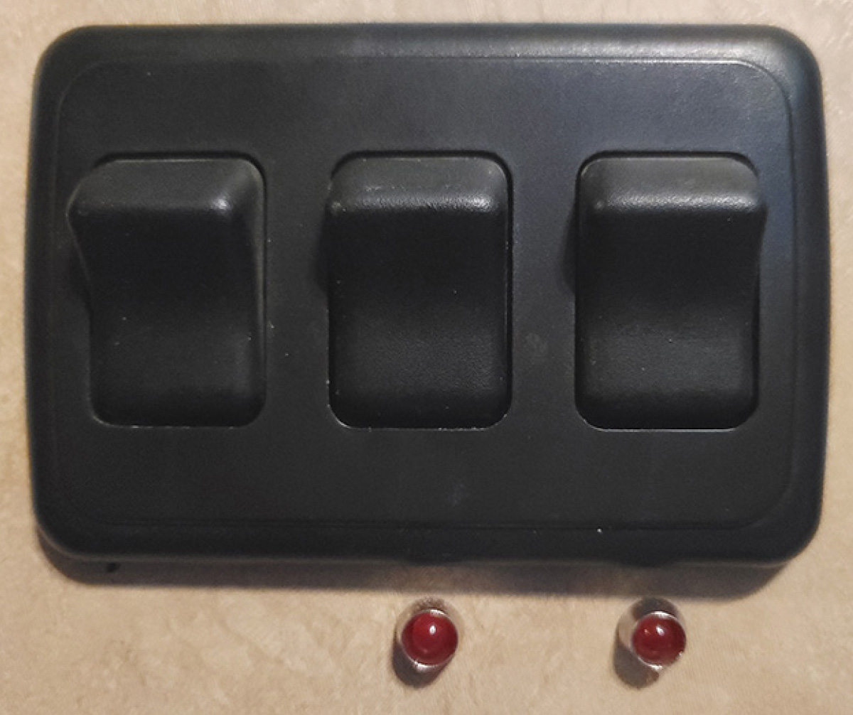 rv light switch with led indicators