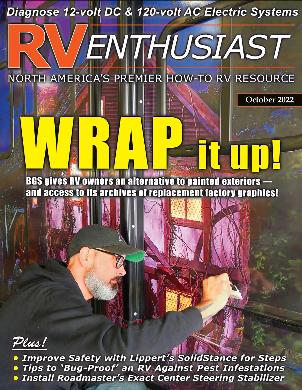 RV Enthusiast October 2022 cover