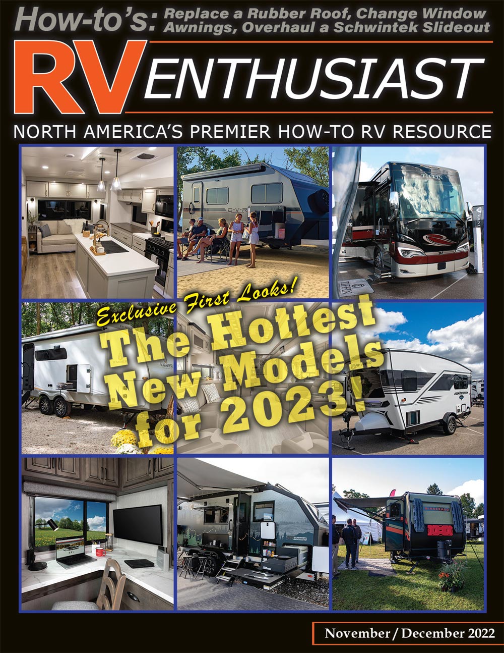 RV Enthusiast November/December 2022 cover