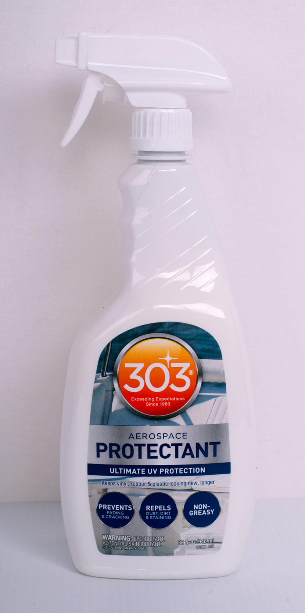 close view of a container of 303 Aerospace Protectant