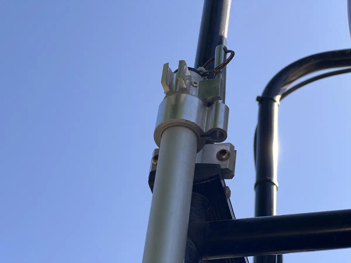 While there are other, simple brackets aimed at RVers who want to hang chairs and bicycles on their ladder, the Thetford system plays multiple roles — and has a sturdy look and feel.
