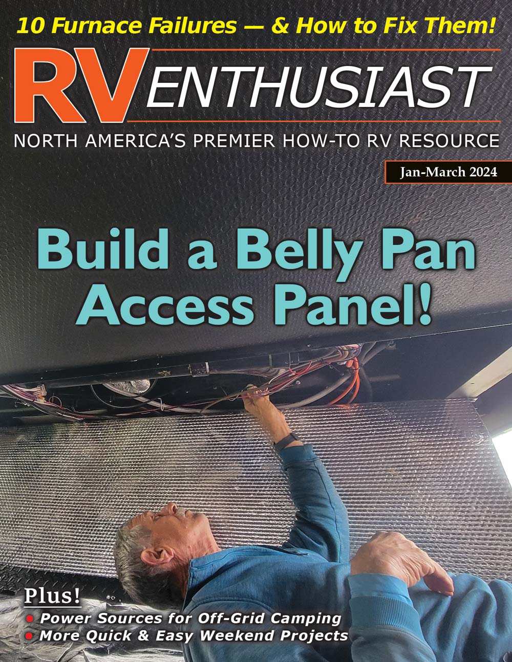 RV Enthusiast January/March 2024 cover